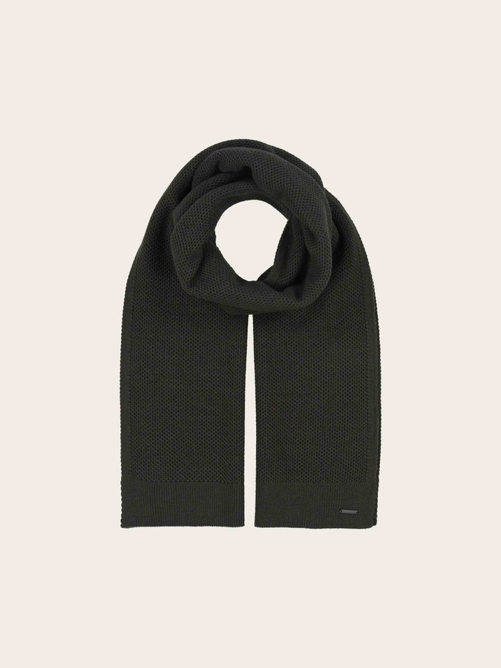 Einfarbiger bugatti Jersey Knit Schal