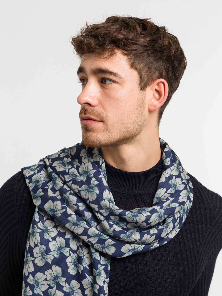 bugatti Schal mit Floral Print