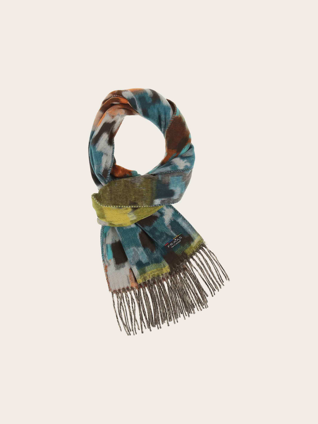 Cashmink-Schal mit Muster-Mix