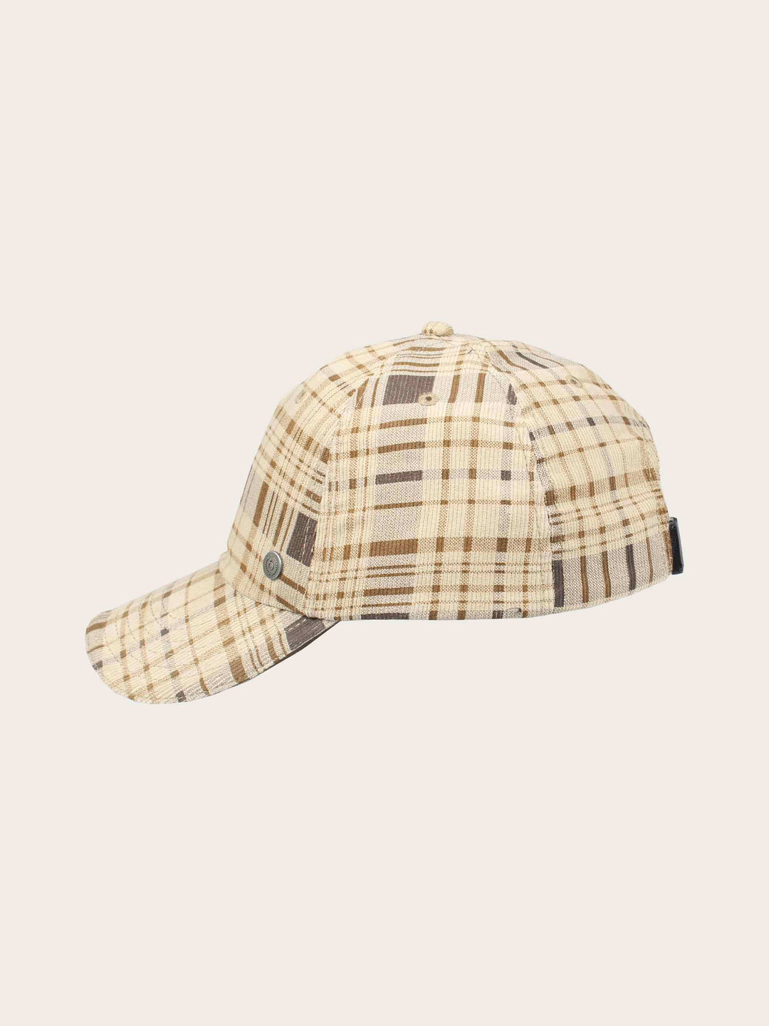 bugatti Basecap in Cord-Optik und Karomuster