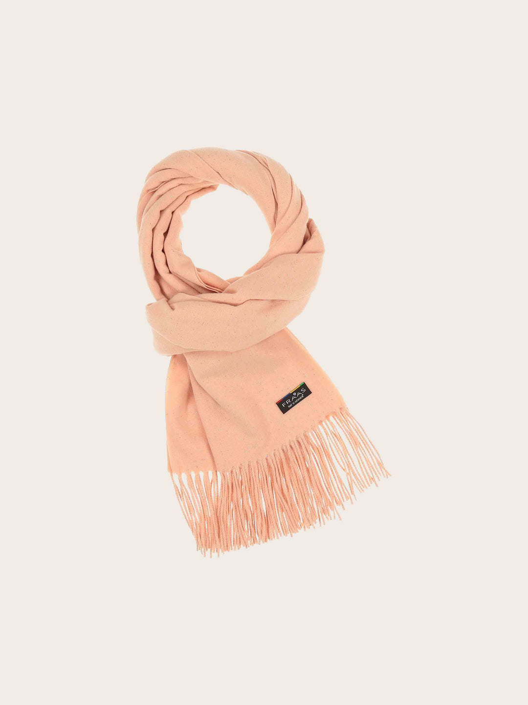 Elegante Cashmink-Stola mit zartem Glitzer