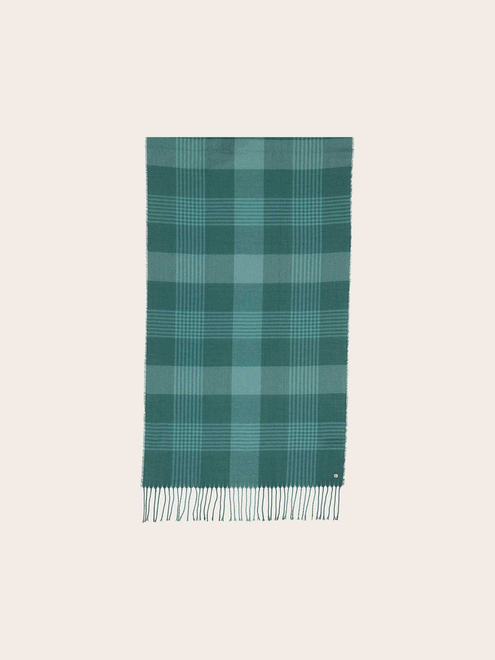 Glitzernder Karo-Schal