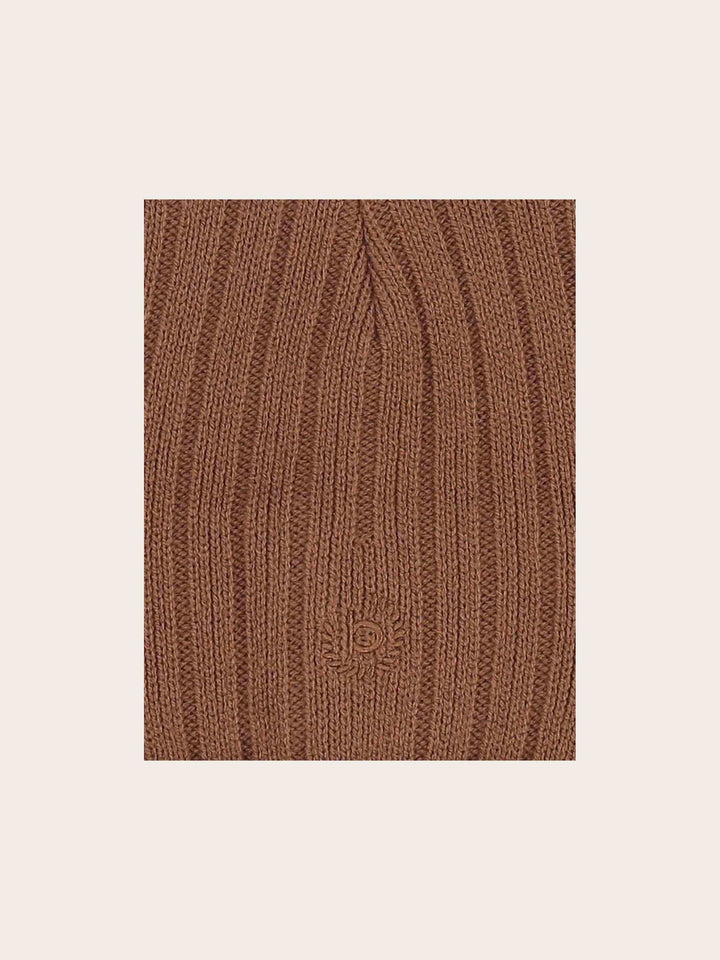 Einfarbige winddichte Beanie mit bugatti Logo