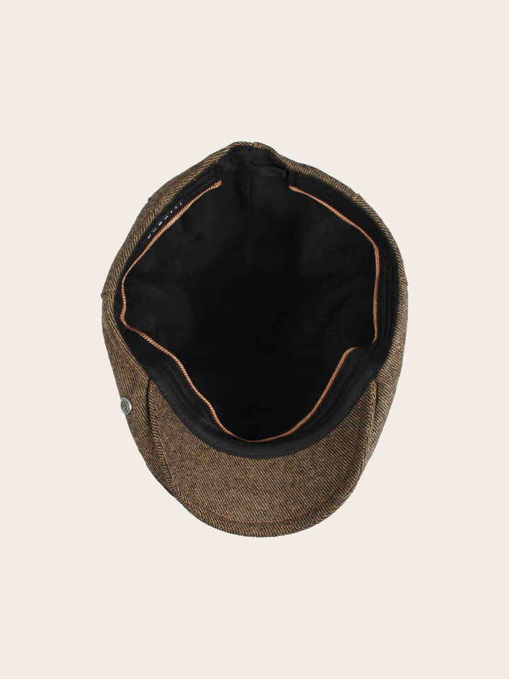 Einfarbige bugatti Flatcap