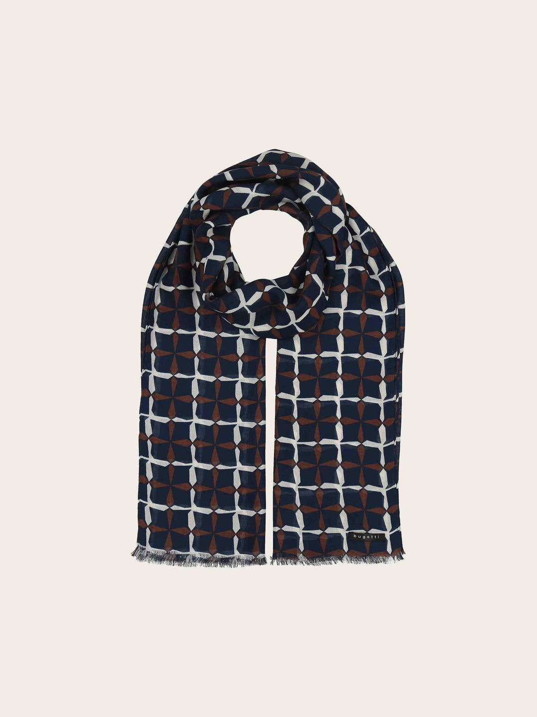 bugatti Schal mit geometrischem Print