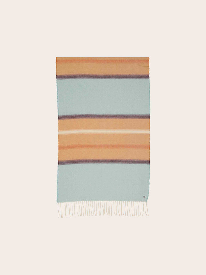 Glitzernder Schal mit Streifen-Design