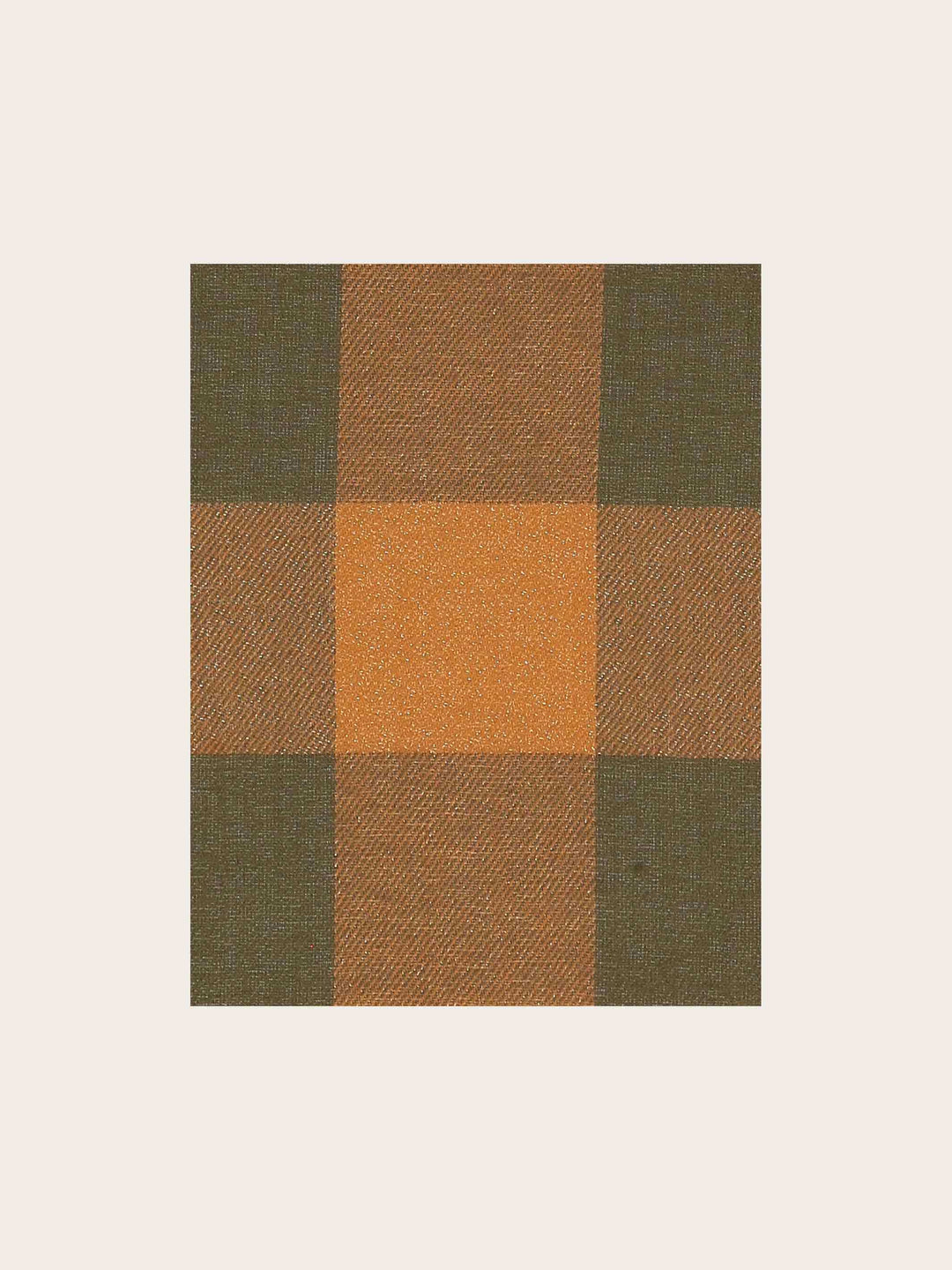 Glitzernder Karo-Schal