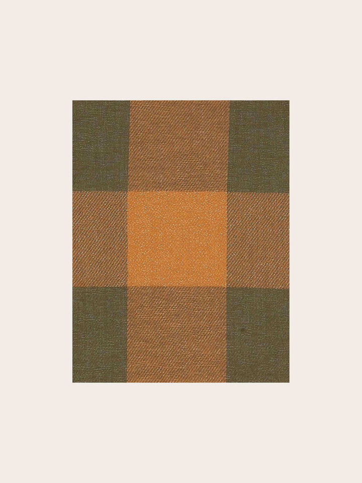 Glitzernder Karo-Schal