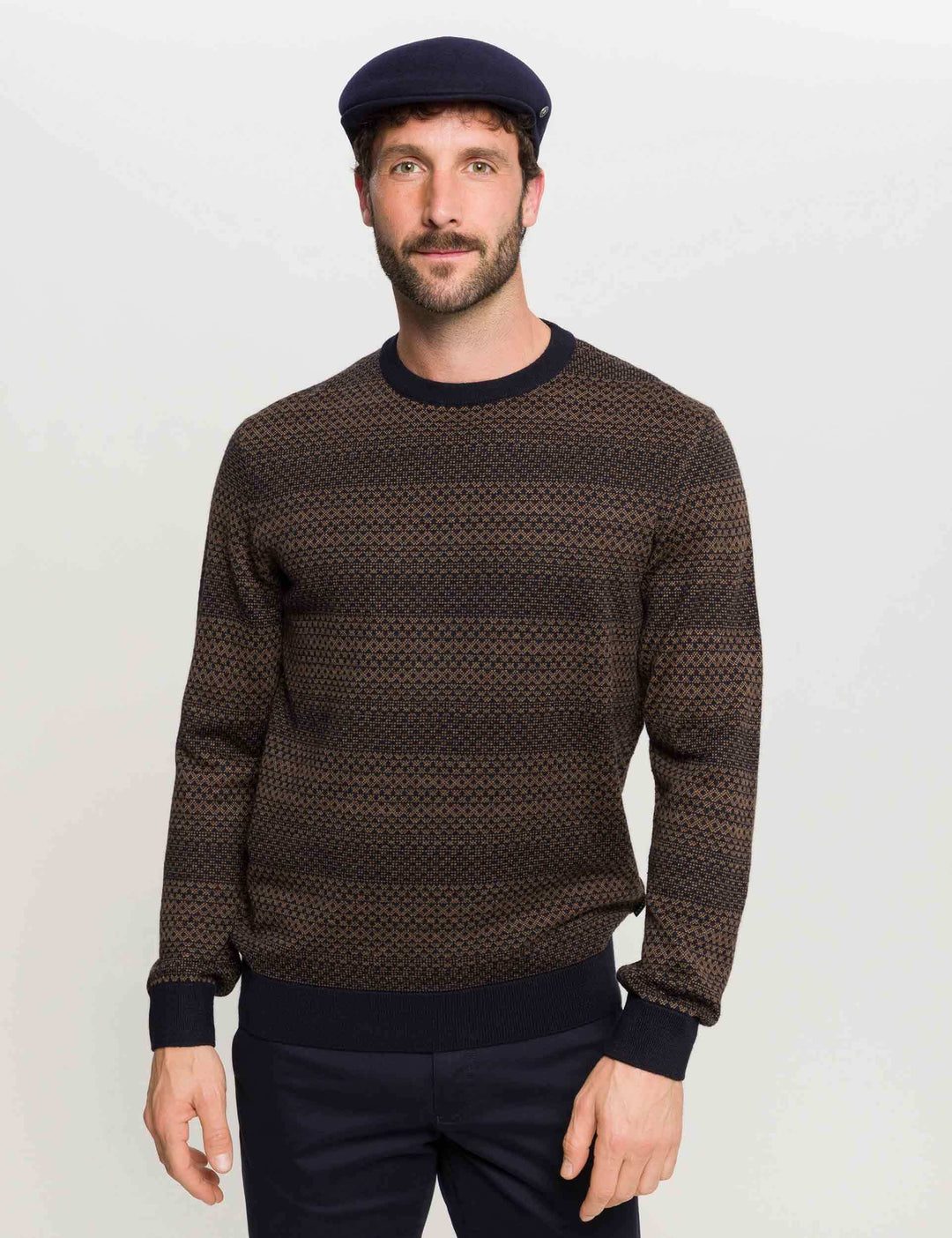 Wasserabweisende Filz-Flatcap