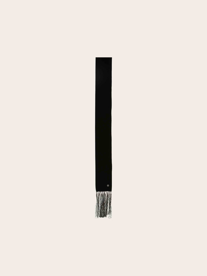 Eleganter Skinny-Schal in Samt-Optik