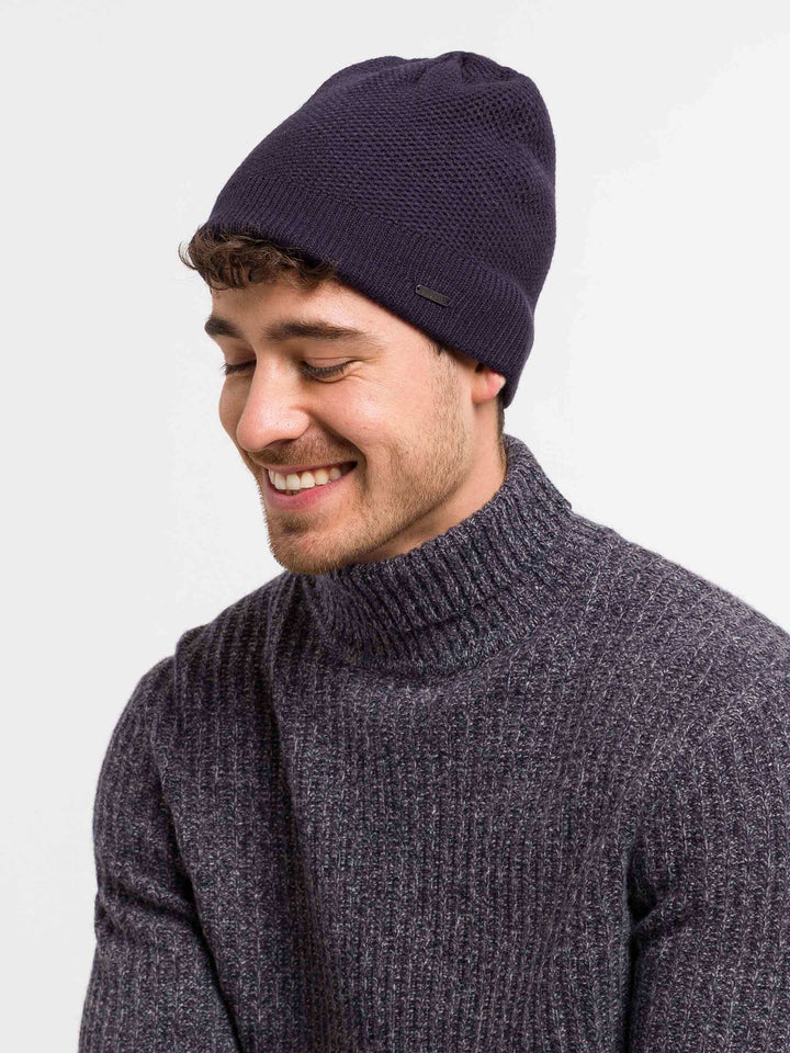 Einfarbige Jersey Knit bugatti Beanie