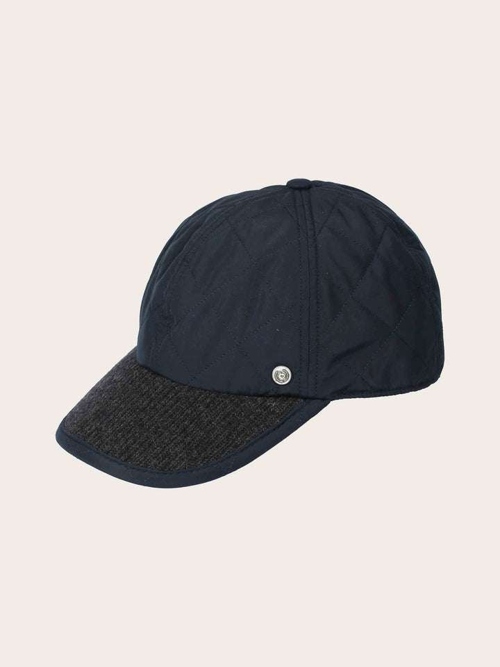 Einfarbige bugatti Puffer-Basecap mit Ohrenklappen