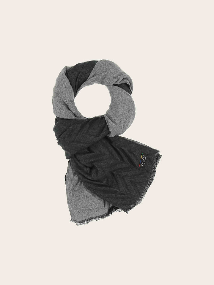 Doubleface Plissee-Stola