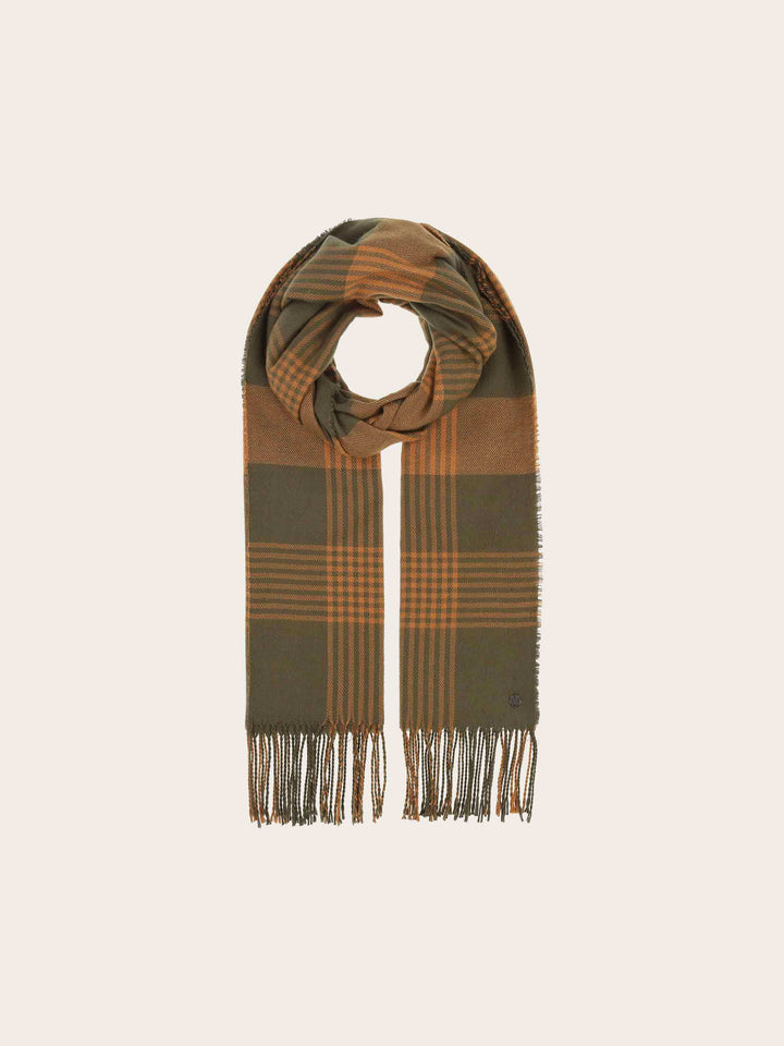 Glitzernder Karo-Schal