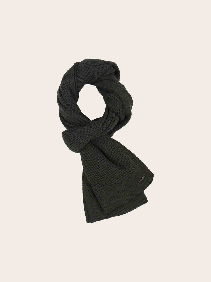 Einfarbiger bugatti Jersey Knit Schal