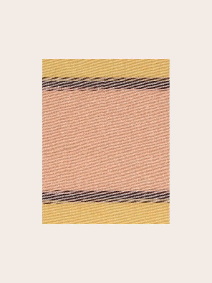 Glitzernder Schal mit Streifen-Design