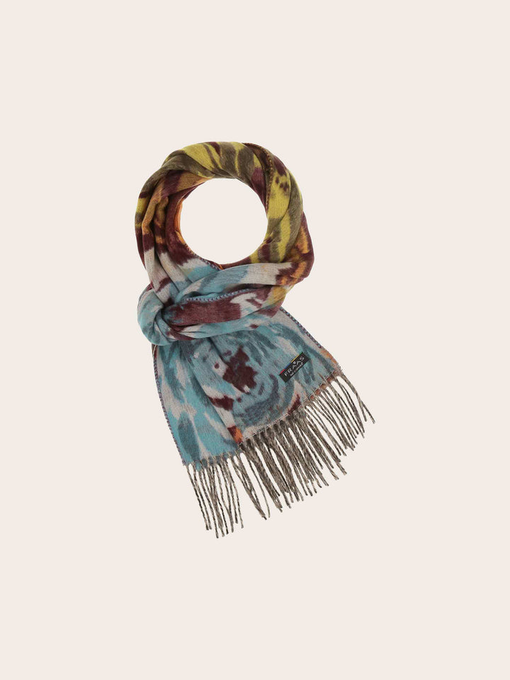 Cashmink-Schal mit romantischem Blumen-Design