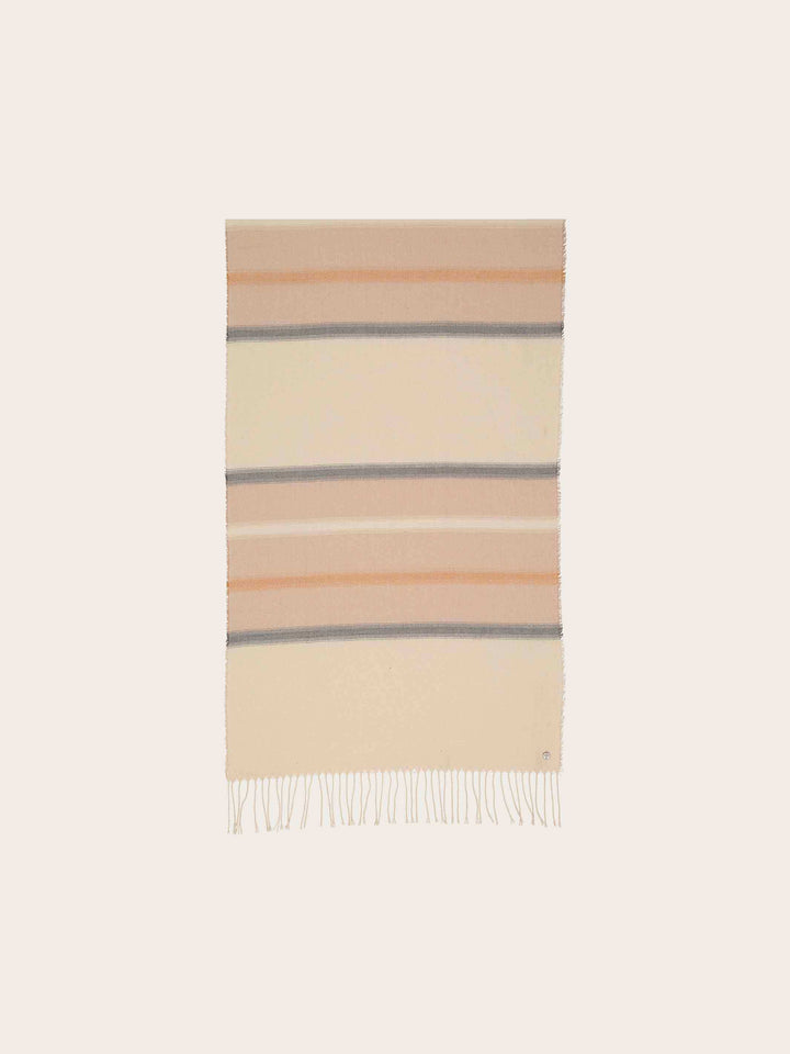 Glitzernder Schal mit Streifen-Design