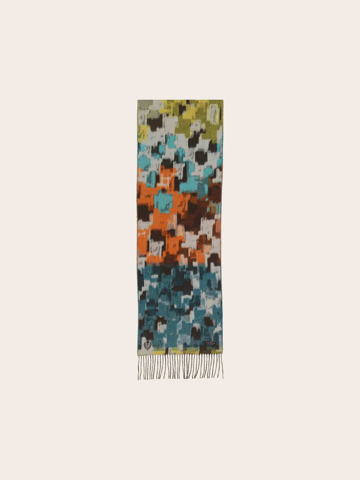 Cashmink-Schal mit Muster-Mix