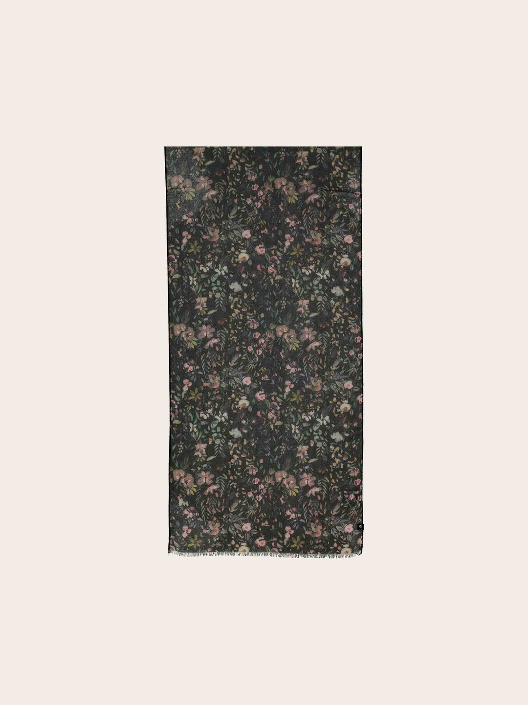 Schal mit zartem Blumen-Design