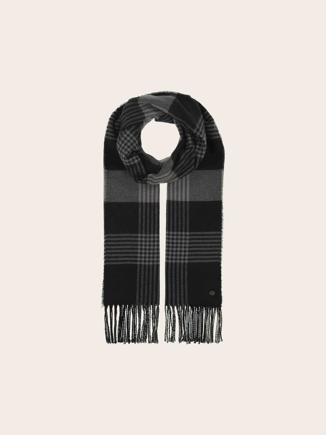 Glitzernder Karo-Schal