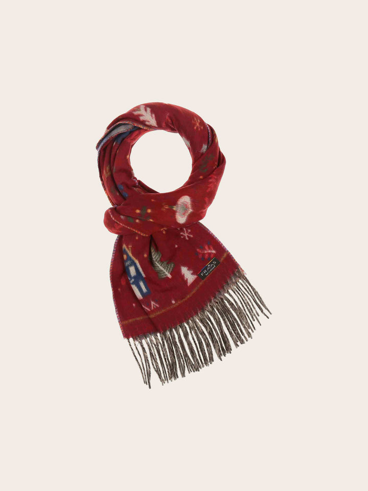 Cashmink-Schal mit Weihnachts-Design