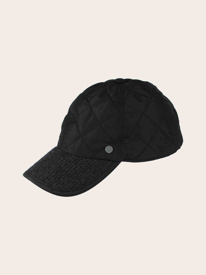 Einfarbige bugatti Puffer-Basecap mit Ohrenklappen