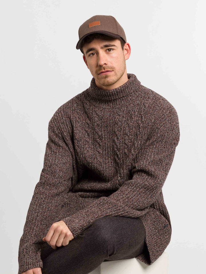 Zweifarbige bugatti Baseballkappe mit Patch