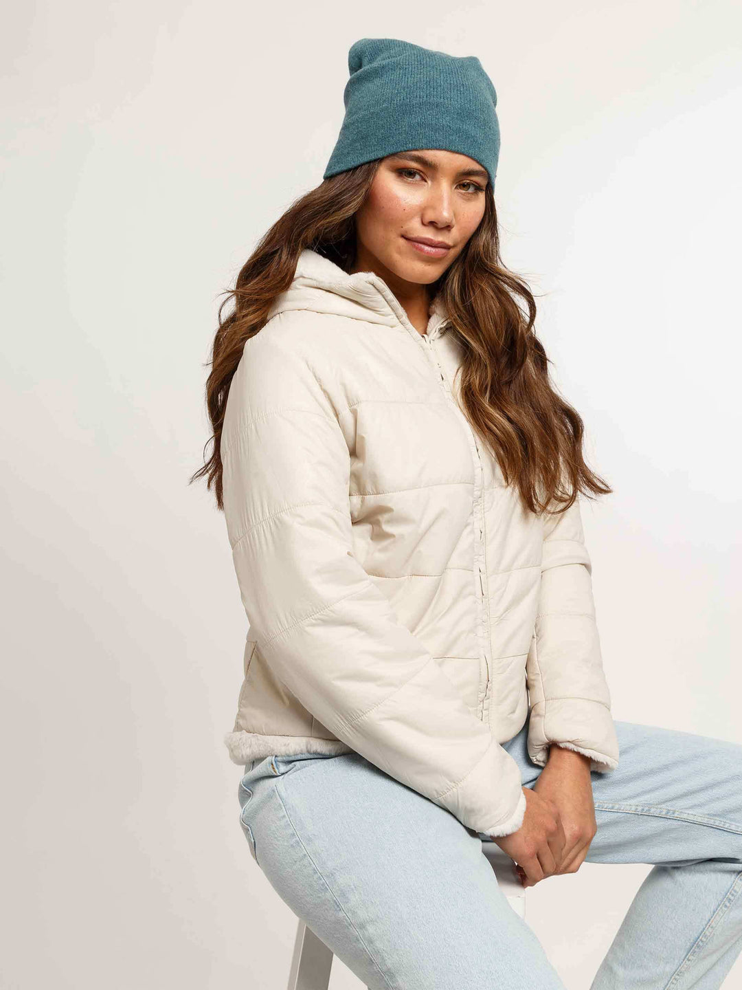 Strickmütze aus reinem Kaschmir