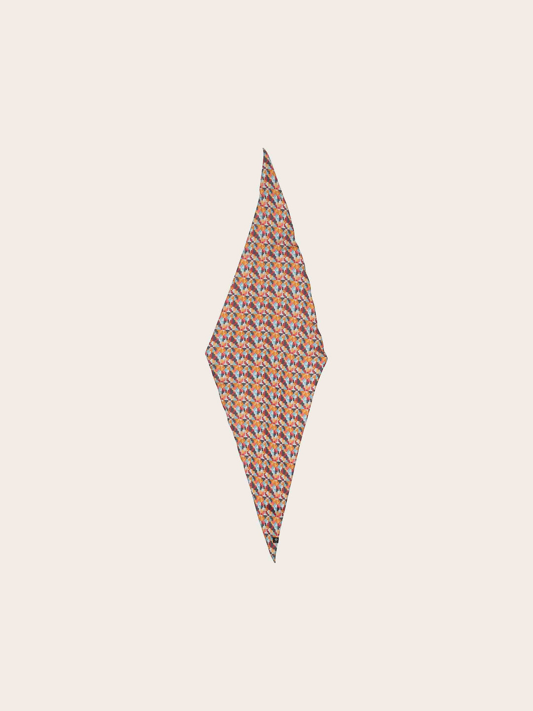 Diamond Shape Seidentuch mit geometrischem Print