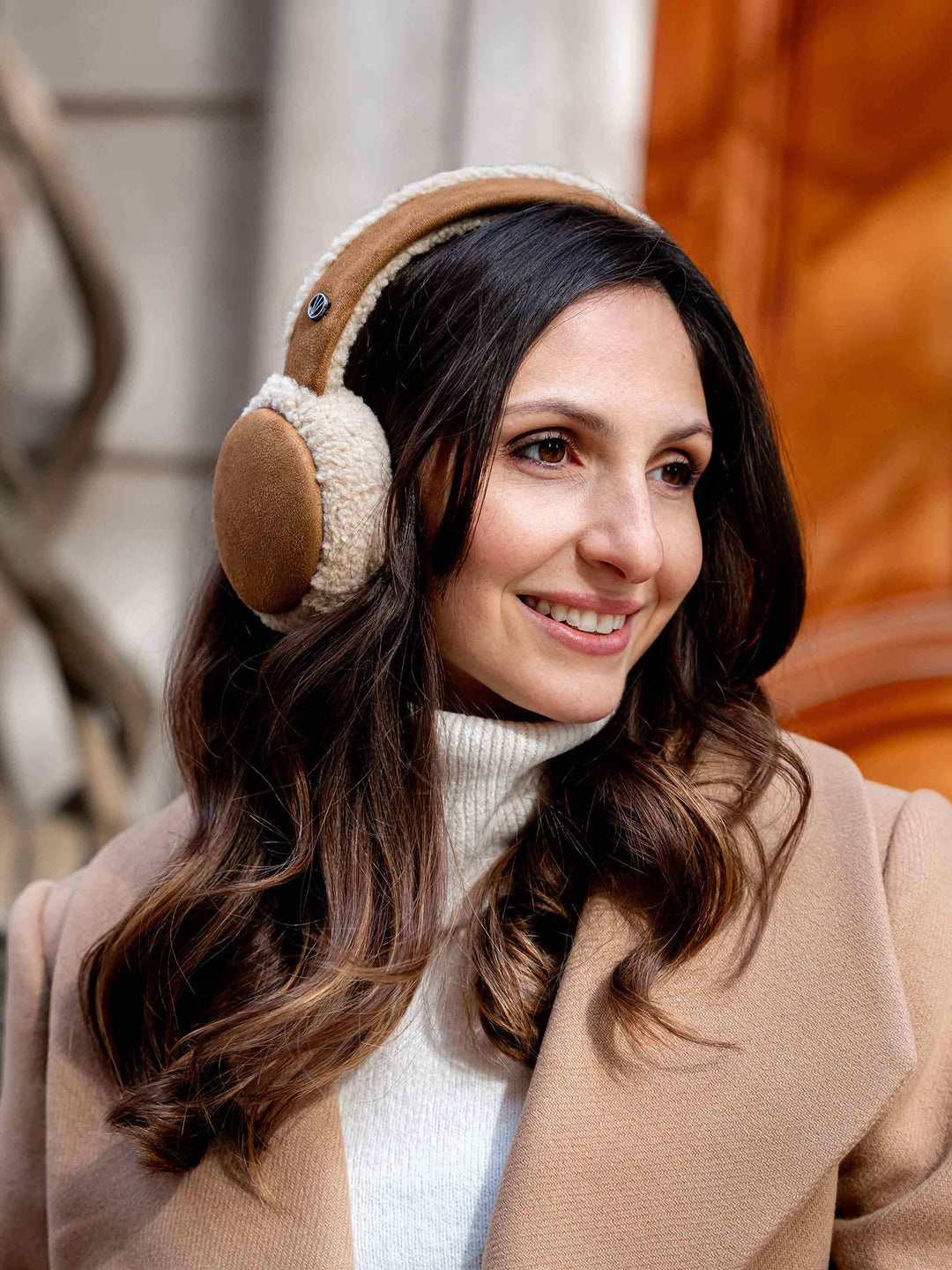 Schlichte Loevenich Ohrenschützer aus Kunstleder