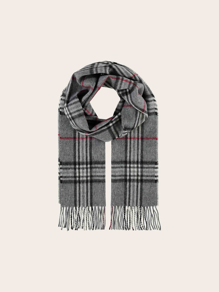 Schal in Kaschmir-/Wollmischung mit FRAAS Plaid Karo