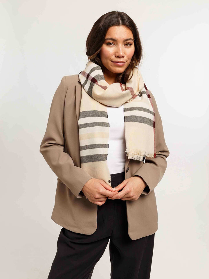 Stola mit FRAAS Plaid - Made in Germany