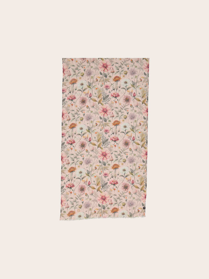 Schal mit Blumen-Print im Vintage-Design