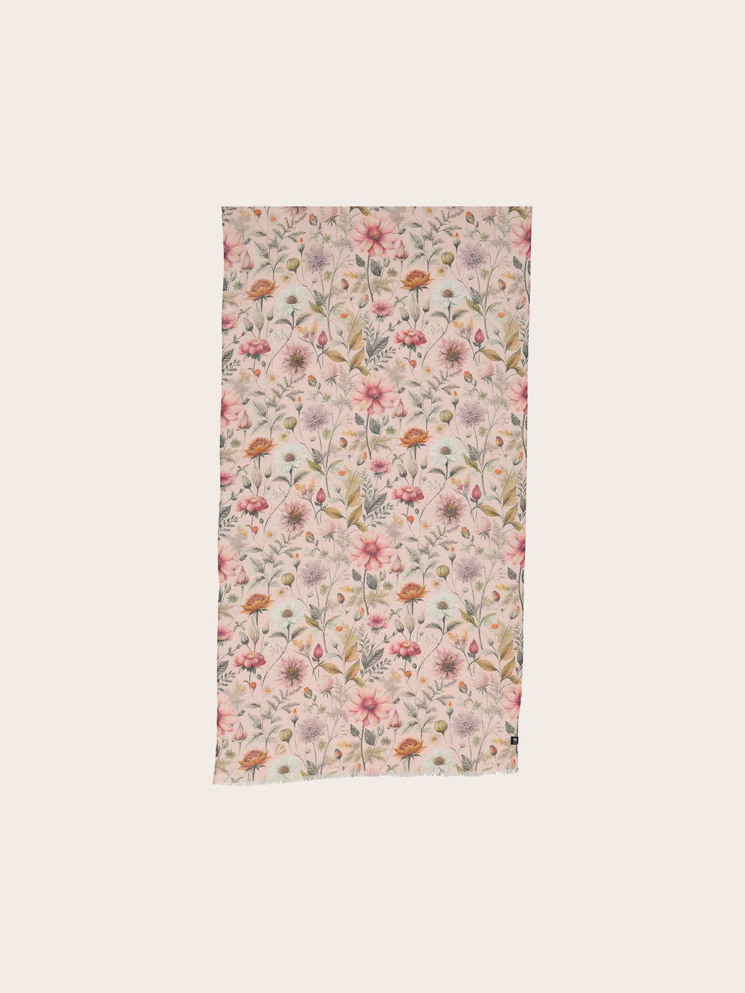 Schal mit Blumen-Print im Vintage-Design