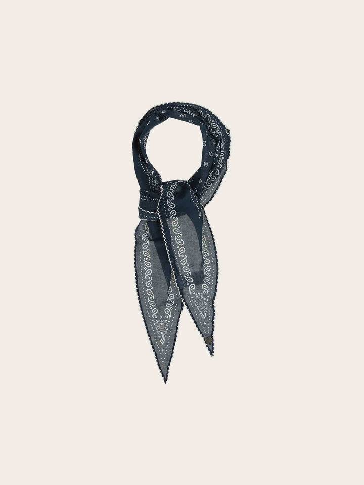 Diamond Shape Tuch mit Paisley-Design aus Baumwolle