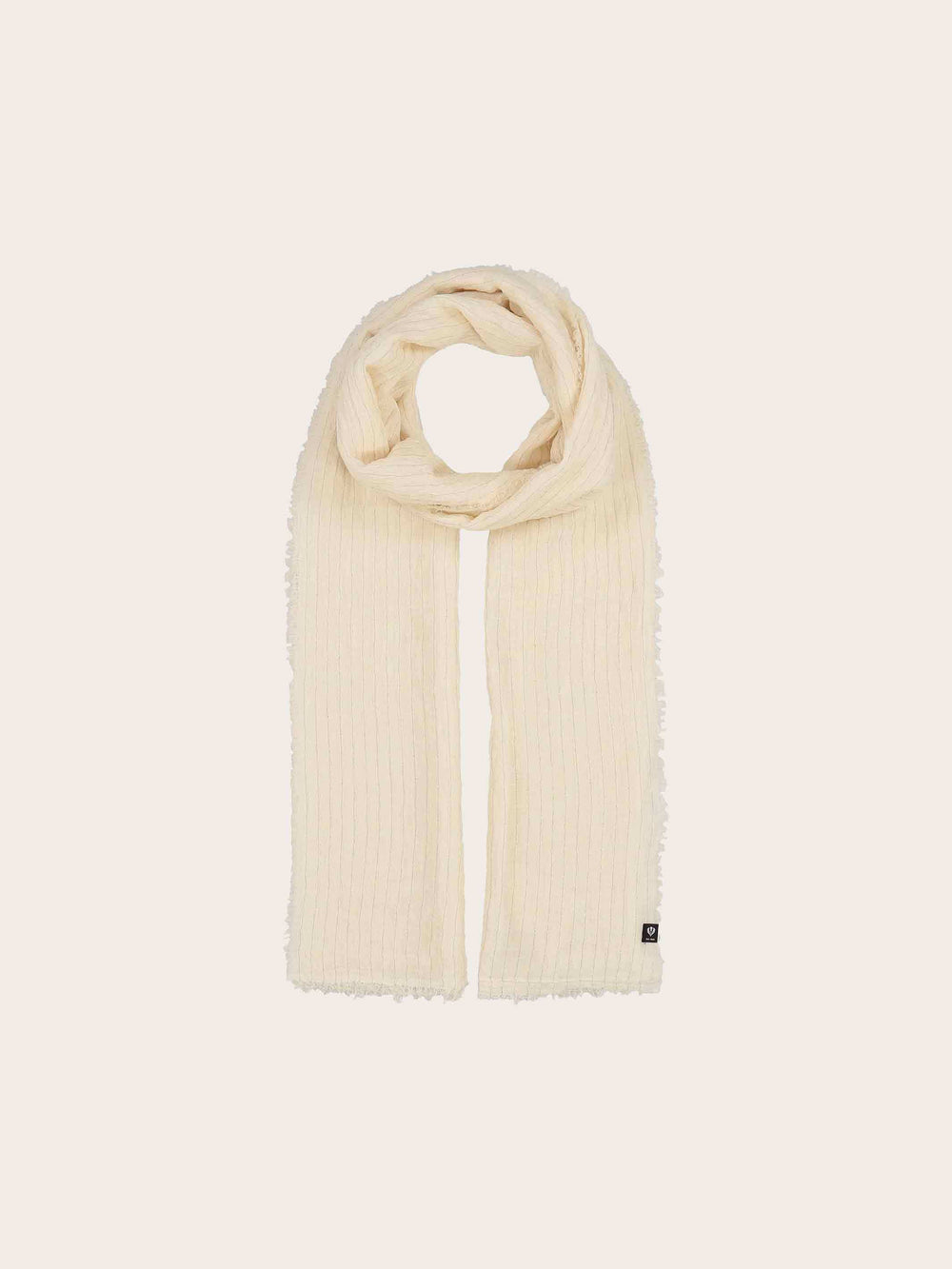 Leichte Stola mit glänzenden Streifen