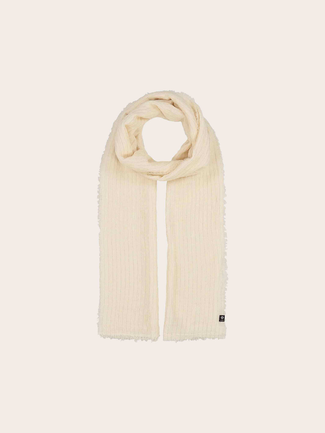 Leichte Stola mit glänzenden Streifen