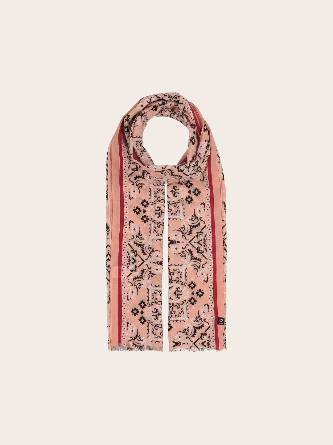 Schal mit Paisley-Print aus reiner Baumwolle