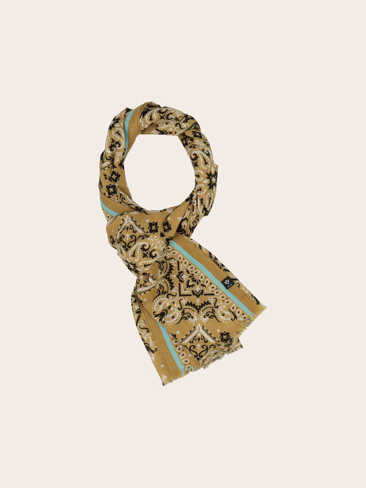 Schal mit Paisley-Print aus reiner Baumwolle
