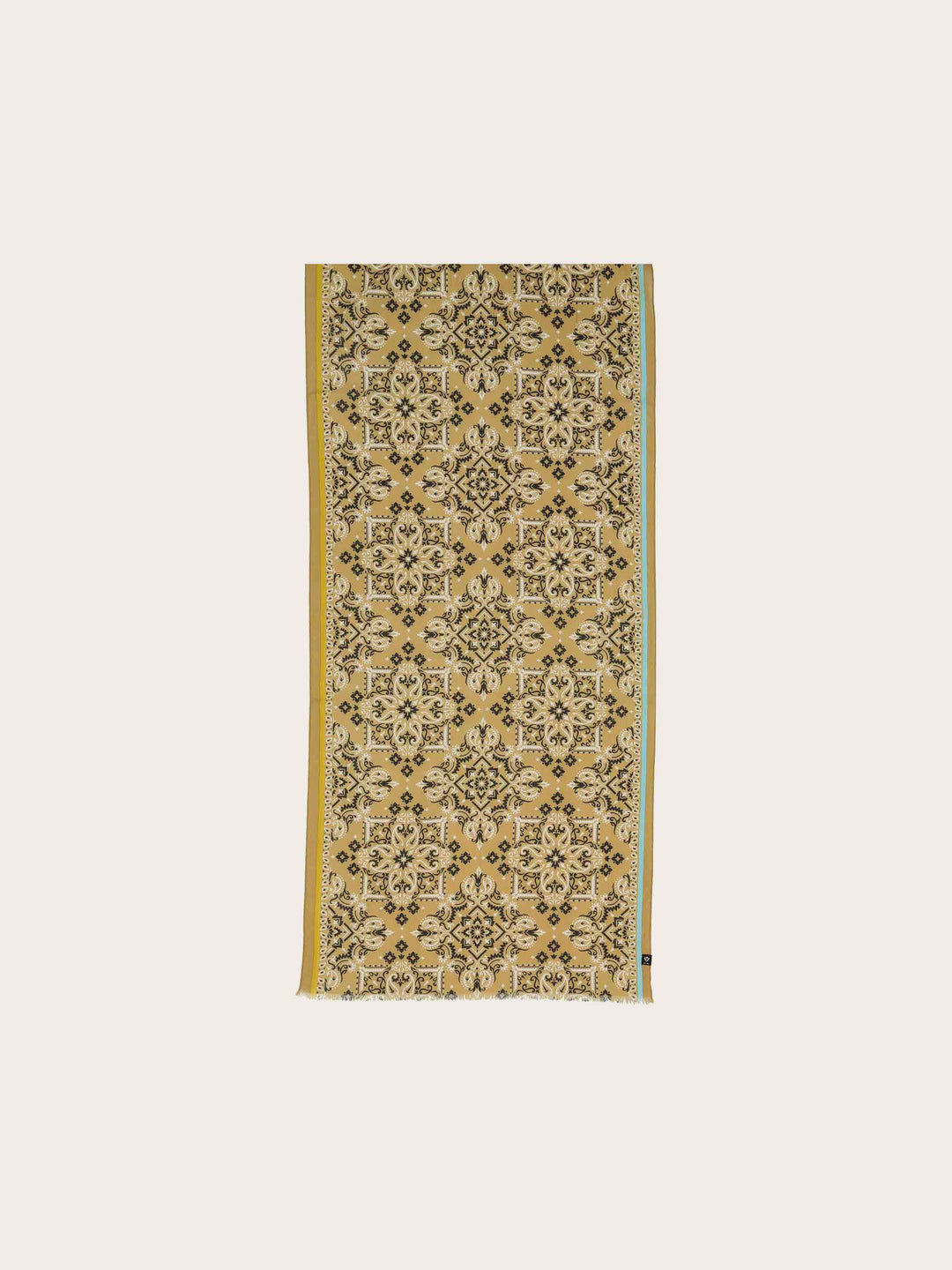 Schal mit Paisley-Print aus reiner Baumwolle