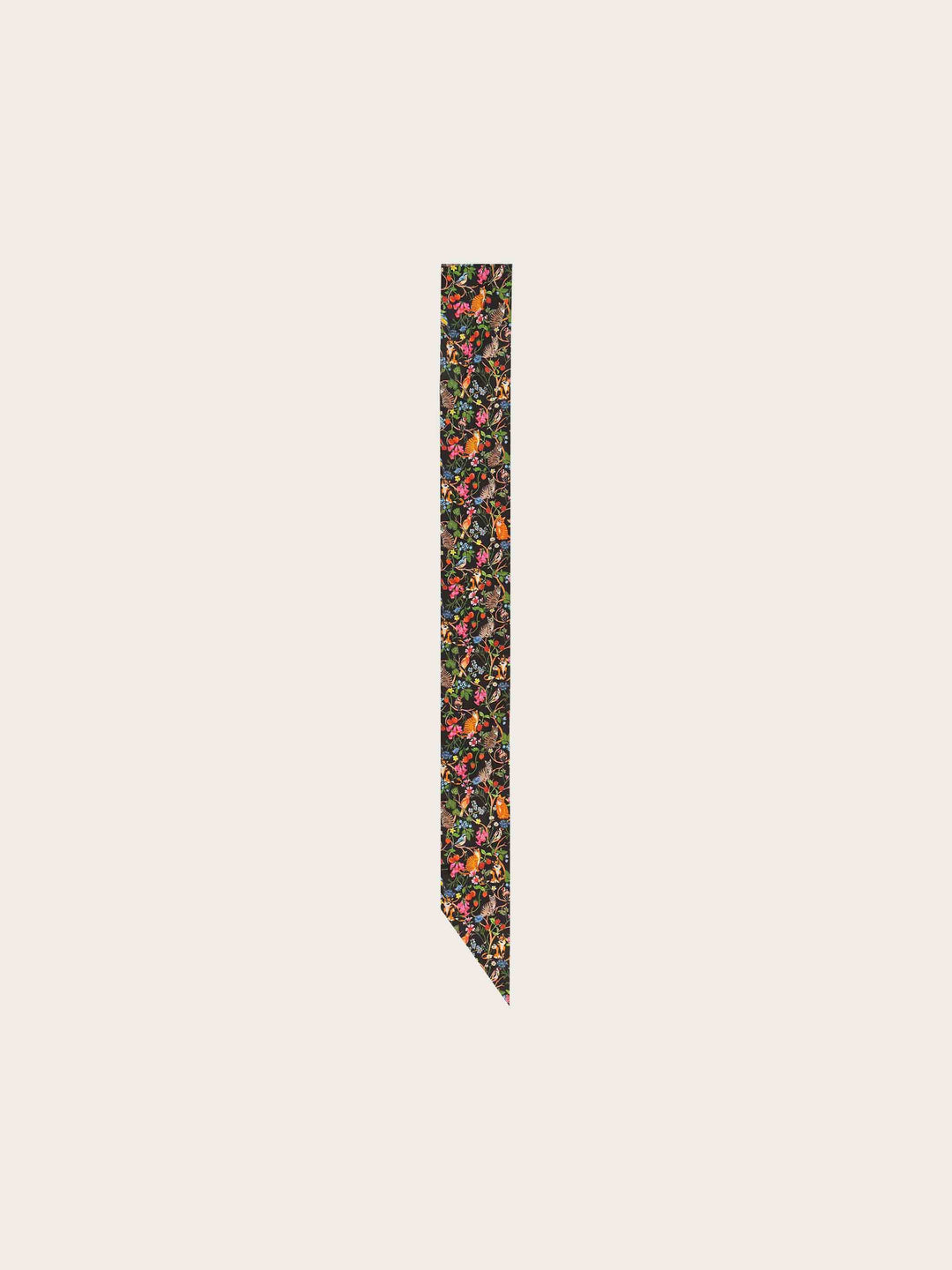 Twilly aus Seide mit FRAAS Plaid Karo und Tier-Print