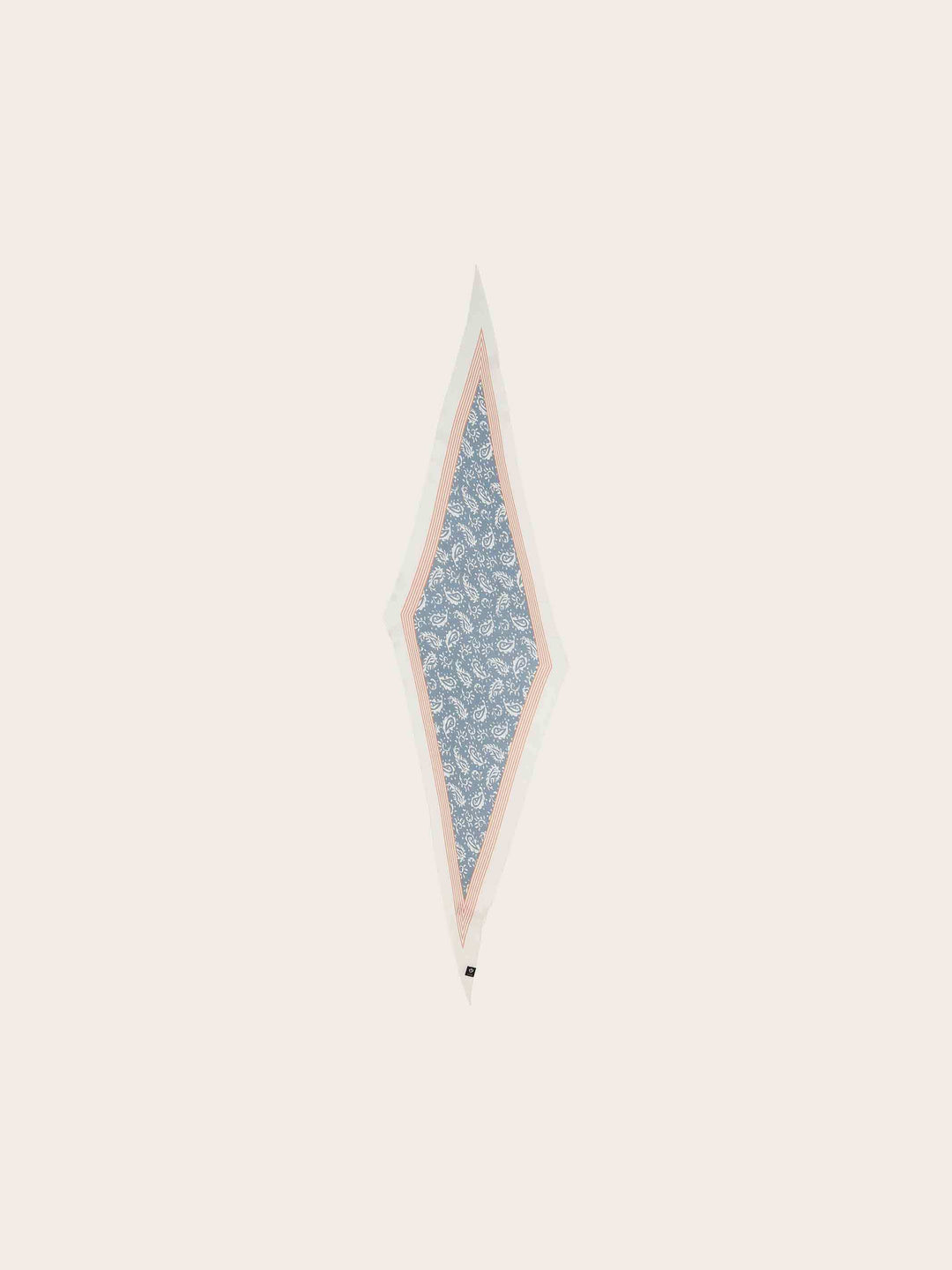 Diamond Shape Seidentuch mit Paisley-Design