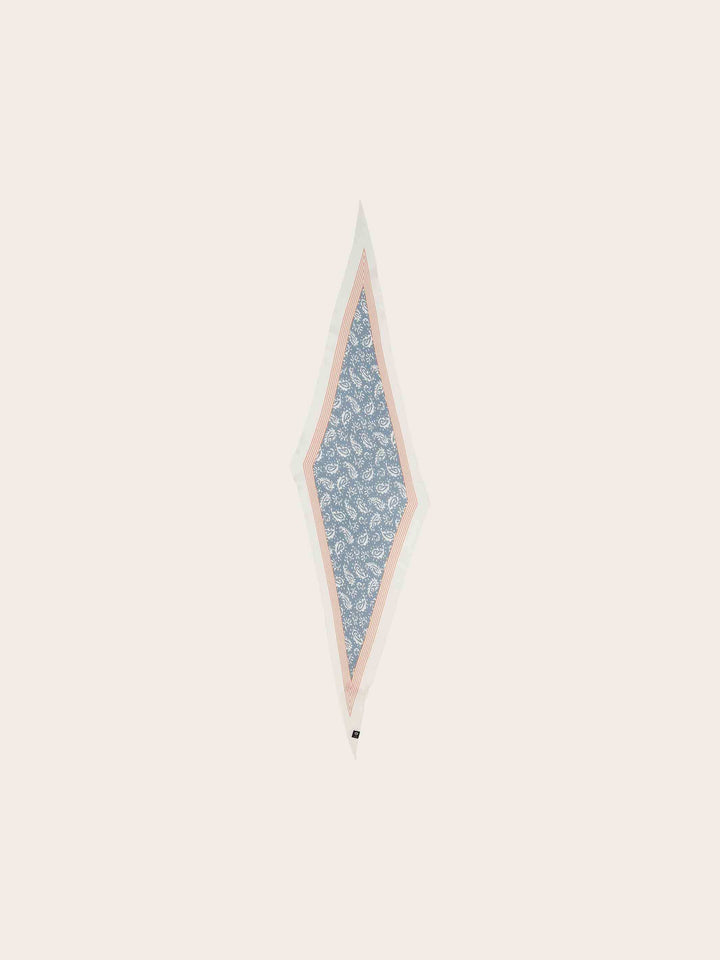 Diamond Shape Seidentuch mit Paisley-Design