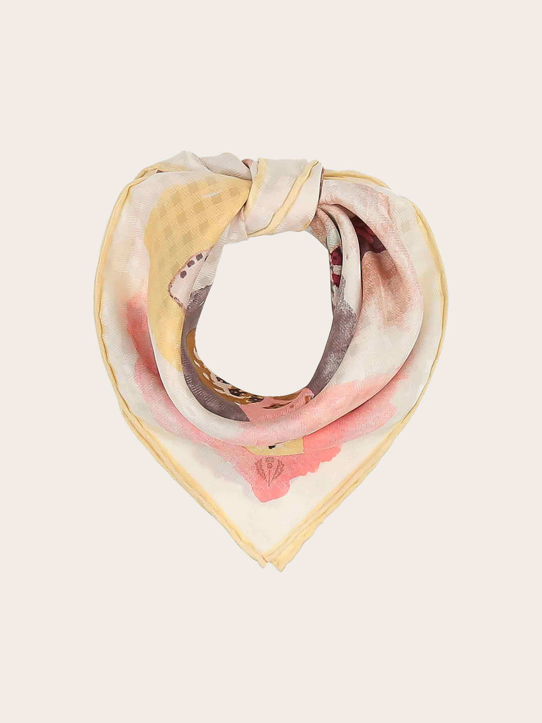 Nickituch mit Schmetterling-Design aus reiner Seide