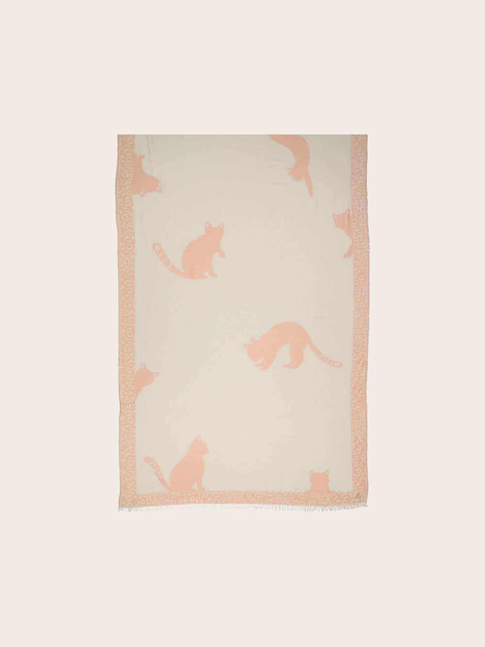 Leo-Stola mit Katzen-Design