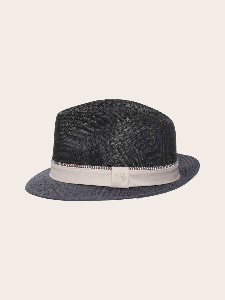 Sommerlicher bugatti Fedora mit Hutband