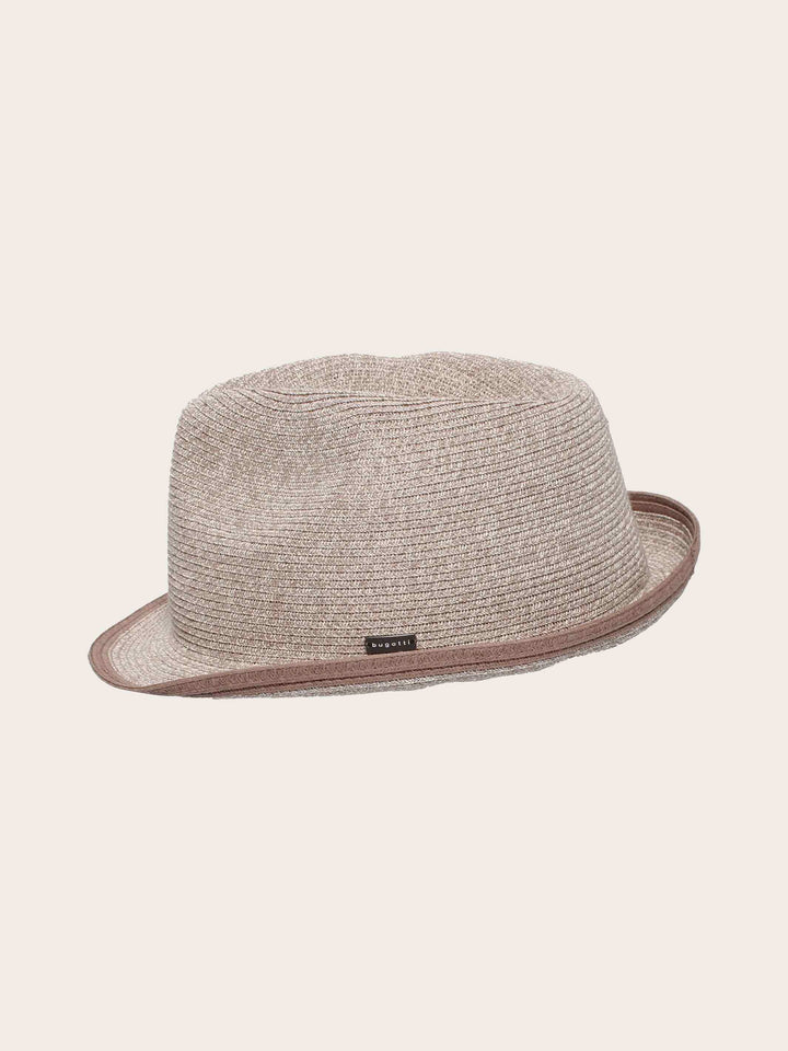 Faltbarer bugatti Trilby in Melange-Optik