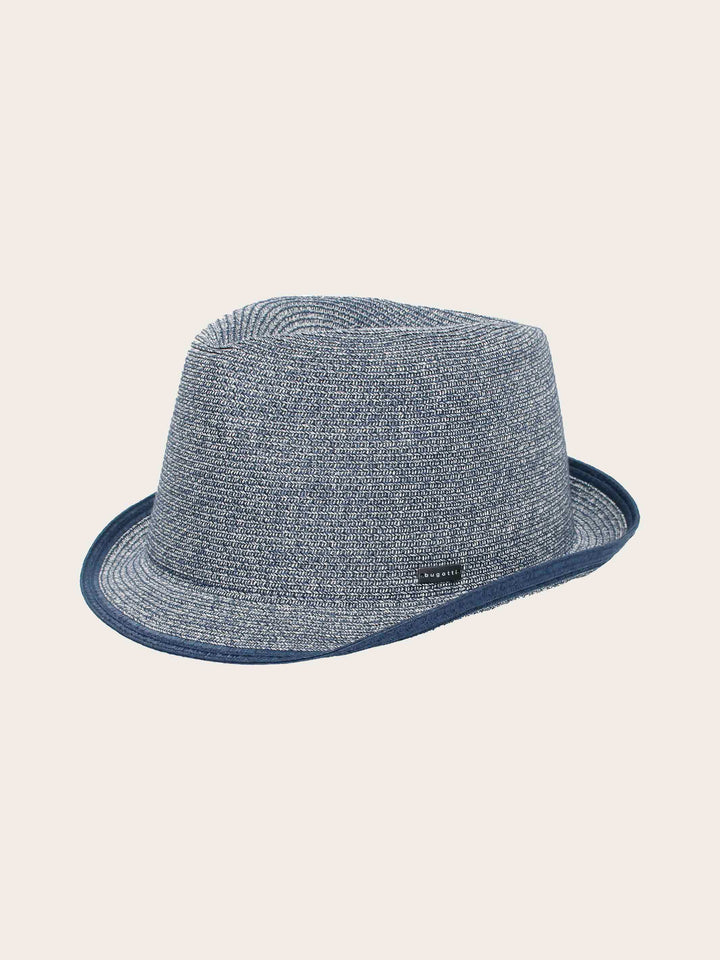 Faltbarer bugatti Trilby in Melange-Optik