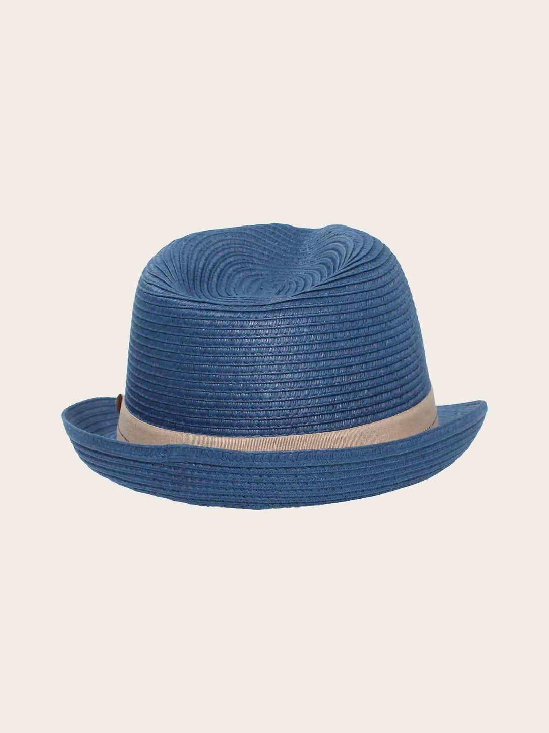 Einfarbiger bugatti Trilby für den Sommer mit breitem Hutband